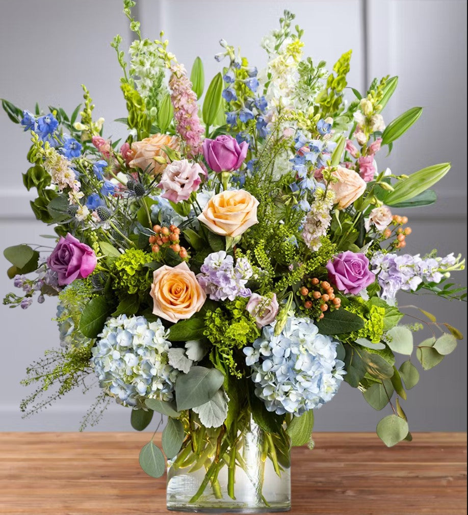 Serene Pastel Garden